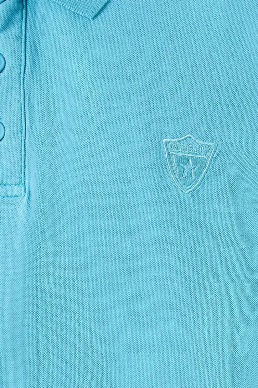 Embroidered Crest Polo Shirt