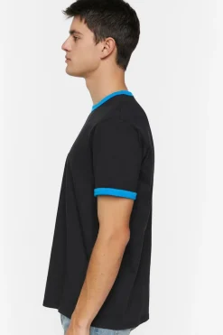 Embroidered Dreamer Ringer Tee