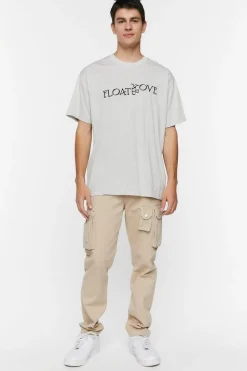 Embroidered Float Above Tee