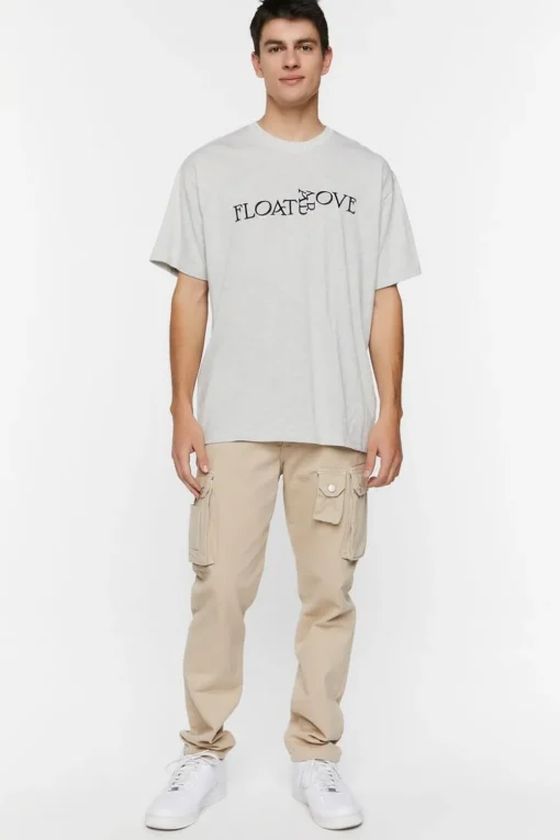 Embroidered Float Above Tee