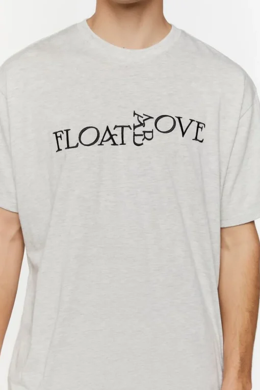 Embroidered Float Above Tee
