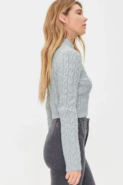 Embroidered Floral Sweater