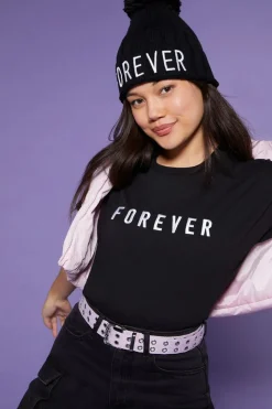 Embroidered Forever Tee