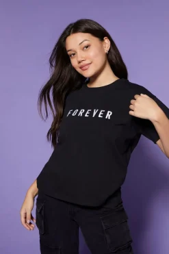 Embroidered Forever Tee