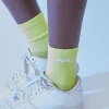 Embroidered Fubu Crew Socks