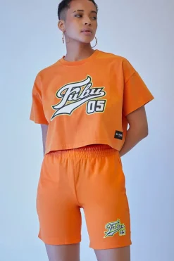 Embroidered Fubu Mesh Shorts