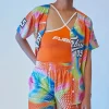 Embroidered Fubu Mesh Shorts