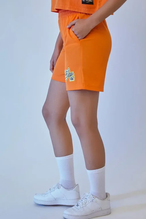 Embroidered Fubu Mesh Shorts