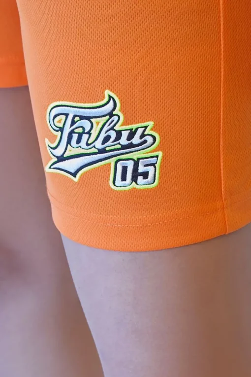 Embroidered Fubu Mesh Shorts