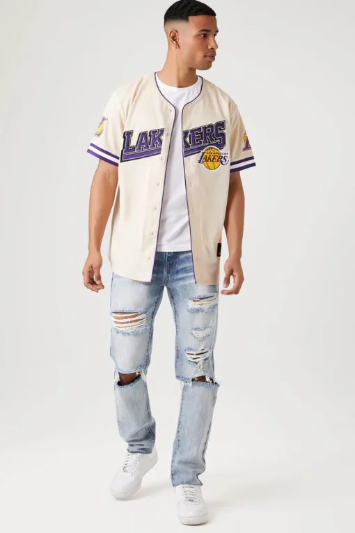 Embroidered Los Angeles Lakers Jersey