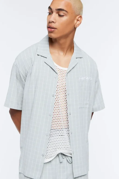 Embroidered Lost Nite Shirt