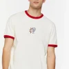 Embroidered Love Ringer Tee
