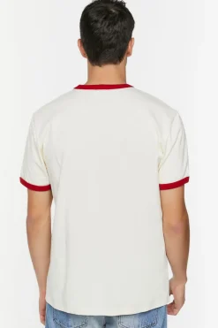 Embroidered Love Ringer Tee