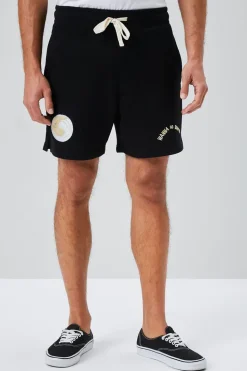 Embroidered Wanna Go Surfin Shorts