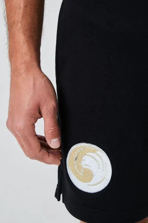 Embroidered Wanna Go Surfin Shorts