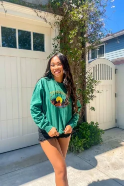 Embroidered Zion Graphic Pullover