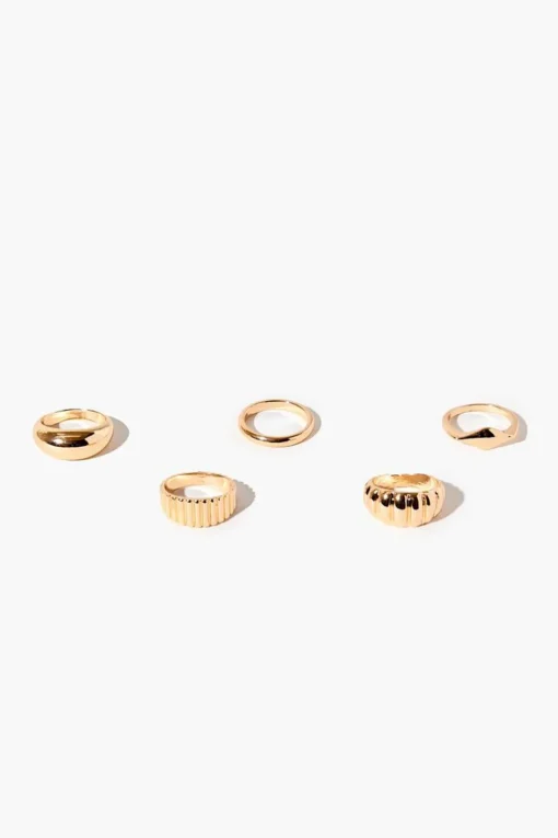 Etched Ring Set