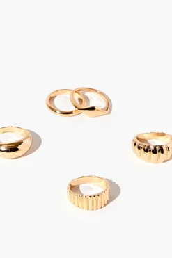 Etched Ring Set