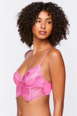 Eyelash Lace Balconette Bra