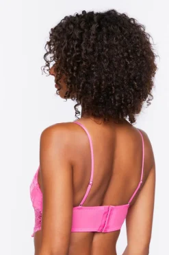 Eyelash Lace Balconette Bra