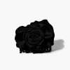 Fabric Rose Claw Hair Clip