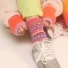 Fair Isle Crew Socks