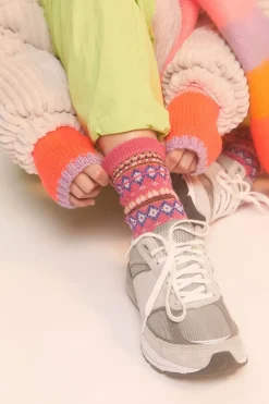 Fair Isle Crew Socks
