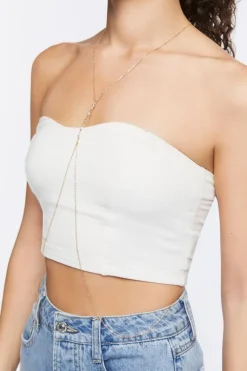 Faux Gem Body Chain