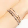 Faux Gem Bracelet Set