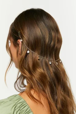 Faux Gem Head Chain