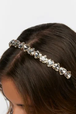 Faux Gem Heart Headband