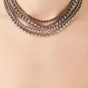Faux Gem Layered Necklace