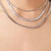 Faux Gem Necklace Set