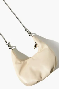 Faux Leather Hobo Crossbody Bag