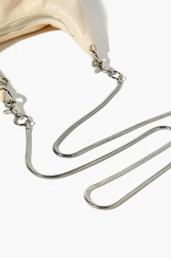 Faux Leather Hobo Crossbody Bag