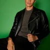 Faux Leather Moto Jacket