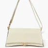 Faux Leather O-Ring Crossbody Bag