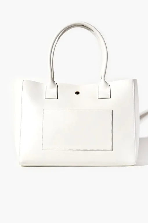 Faux Leather Tote Bag