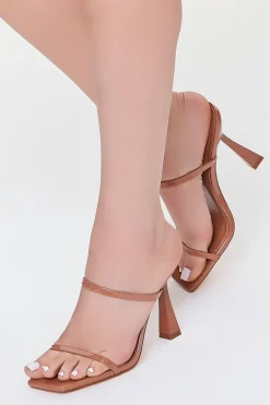 Faux Patent Leather Heels