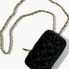 Faux Patent Leather Mini Crossbody Bag