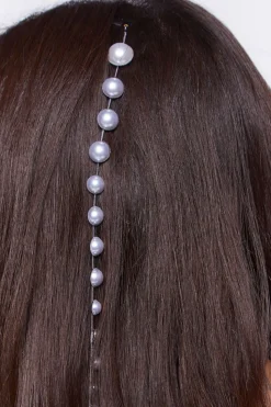 Faux Pearl Hair Chain