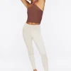 Faux Suede Ankle Pants