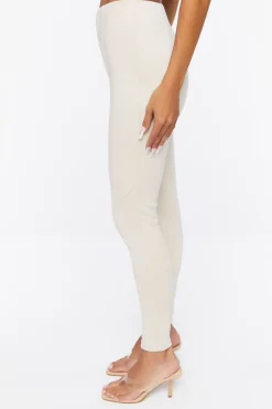 Faux Suede Ankle Pants