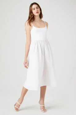 Fit & Flare Cami Midi Dress