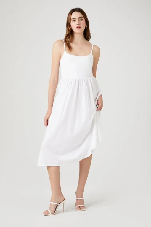 Fit & Flare Cami Midi Dress