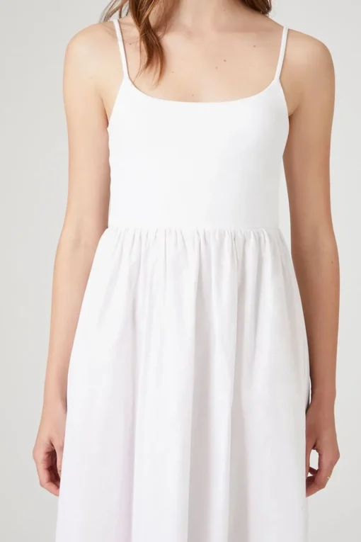 Fit & Flare Cami Midi Dress