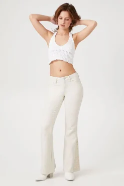 Flare Crochet Jeans