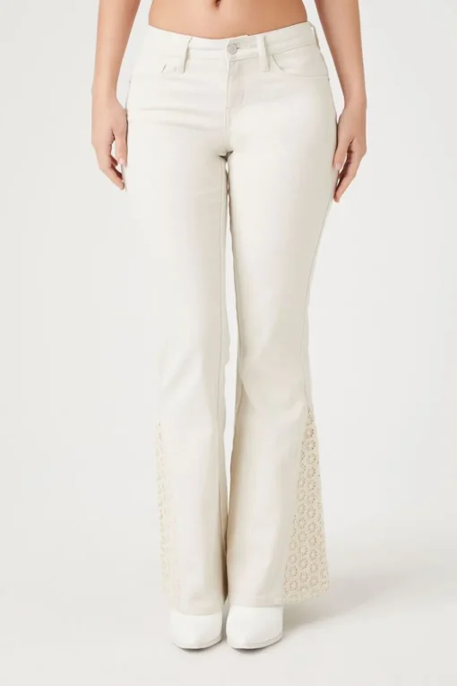 Flare Crochet Jeans