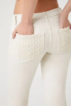 Flare Crochet Jeans