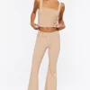 Flare Mid-Rise Pants
